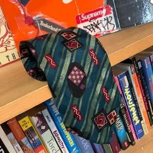 ERRENNO Milano-men’s multicolored design ‘ITALIAN SILK’ tie